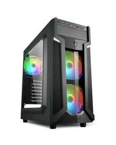 CAJA ATX SHARKOON VG6-W RGB 2XUSB3.0 SIN FUENTE