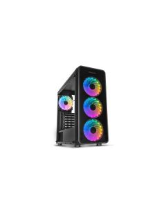 CAJA NOX HUMMER TGM RAINBOW ATX 1XUSB3.0 2XUSB2.0 NEGRO RGB