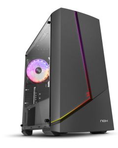 CAJA NOX INFINITY ALPHA MATX ARGB 1XUSB3.0 2XUSB2.0 NEGRO