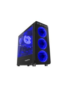 CAJA GAMING GENESIS IRID 300 ATX 1XUSB 3.0 2XUSB 2.0 S/F CRISTAL TEMPLADO AZUL