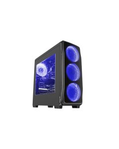 CAJA GAMING GENESIS TITAN 750 ATX 1XUSB 3.0 2XUSB 2.0 S/F CON VENTANA AZUL