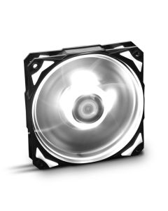 VENTILADOR CAJA NOX H-FAN LED 120MM NEGRO LED BLANCO