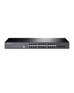 SWITCH TP-LINK 24 PORT 4 SFP+ RACK 19