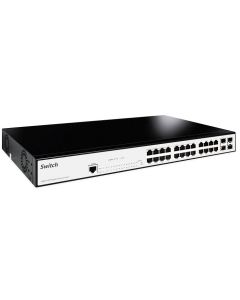 SWITCH DIGITUS RJ45 GB 10/100/1000 BASE-TX L2 4 PUERTOS SFP RACK
