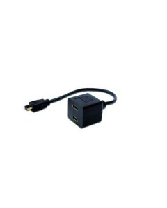 SPLITTER DIGITUS VIDEO HDMI TIPO A -2X TIPO A M/H 0,2M PASIVO FULL HD NEGRO