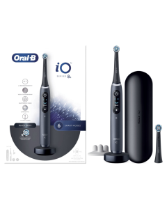 CEPILLO DENTAL BRAUN IO 8S NEGRO NEGRO
