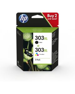 TINTA HP 303XL PACK NEGRO+TRICOLOR