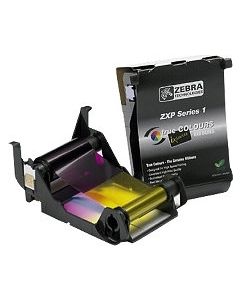 RIBBON ZEBRA CINTA YMCKO MPRESORAS SERIE ZXP1 PARA 100 TARJETAS
