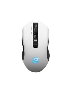 RATON GAMING SHARKOON SGM3 BLANCO RGB