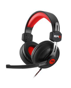 AURICULARES GAMING SHARKOON RUSH ER2 ROJO MICROFONO ALAMBRICO