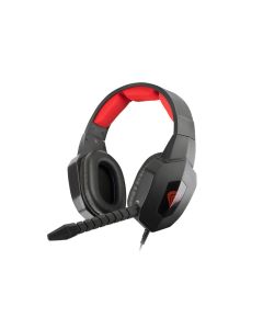 AURICULARES GAMING GENESIS ARGON 400 NEGRO ROJO