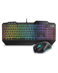 PACK KROM TECLADO SEMIMECANICO Y RATON KRUSHER SP
