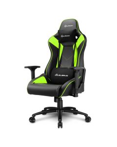 SILLA GAMING SHARKOON ELBRUS 3 NEGRO VERDE 160G