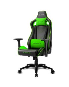 SILLA GAMING SHARKOON ELBRUS 2 NEGRO VERDE 160G
