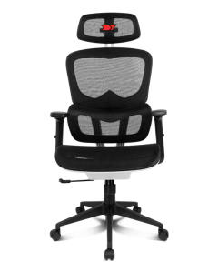 SILLA GAMING DRIFT DRAIR 200  TEJIDO NEGRO / BLANCO MALLA