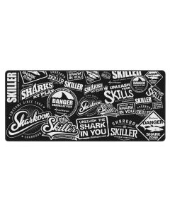 ALFOMBRILLA GAMING SHARKOON SKILLER SGP2 NEGRO XXL 900x400x2,5MM