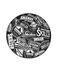 ALFOMBRILLA SUELO GAMING SHARKOON SKILLER SFM10 NEGRO 120 CM