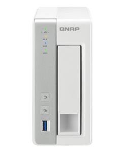 NAS QNAP TS-131P 1 BAHIA 1,7 GHZ BLANCO