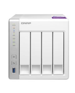 NAS QNAP TS-431P 4 BAHIAS 1,7 GHZ BLANCO