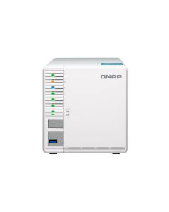 NAS QNAP TS-351-4G 3 BAHIAS 2,4 GHZ BLANCO
