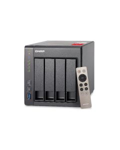 NAS QNAP TS-451+-2G 4 4 BAHIAS 2 GHZ NEGRO