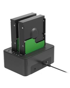 DOCKING STATION SHARKOON QUICKKPORT DUO CLONE SATA USB 3.1