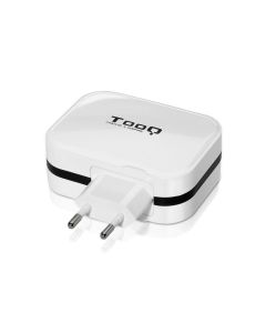 CARGADOR PARED TQWC-1SC04WT USB-C + USB A, 27W, BLANCO