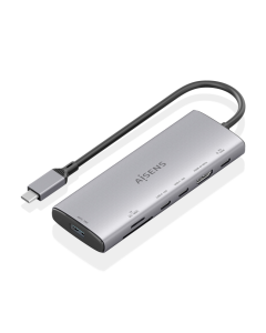 USB-C DOCK AISENS 7 EN 1 HDMI USB 10G 2XUSB-C 10G SD MICRO SD PD 100W