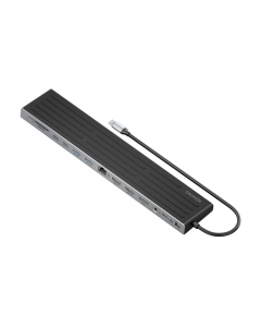 USB-C DOCK AISENS 13 EN 1 USB-C A 2XHDMI 1XDP 1XRJ45 1XSD 1XRANURA KENSINGTON