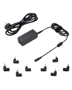 EWENT CARGADOR AUTOMATICO UNIVERSAL NOTEBOOK 45W CON 8 PUNTAS