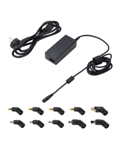 EWENT CARGADOR AUTOMATICO UNIVERSAL NOTEBOOK 65W CON 10 PUNTAS