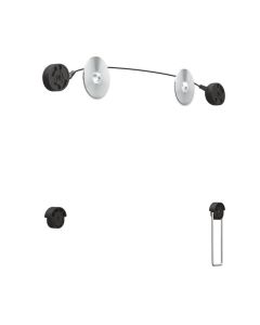 SOPORTE PARED TV TOOQ LED1055F-B NEGRO 32-55" MAX 50 KG