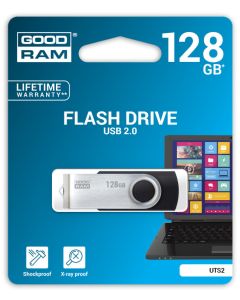USB 2.0 GOODRAM 128GB UTS2 NEGRO