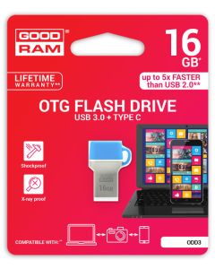 USB 3.0 GOODRAM 16GB ODD3 AZUL