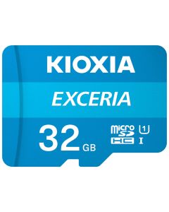 MICRO SD KIOXIA 32GB EXCERIA UHS-I C10 R100 CON ADAPTADOR