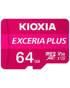 MICRO SD KIOXIA 32GB EXCERIA PLUS UHS-I C10 R98 CON ADAPTADOR