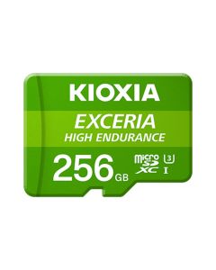 MICRO SD KIOXIA 256GB EXCERIA HIGH ENDURANCE UHS-I C10 R98 CON ADAPTADOR