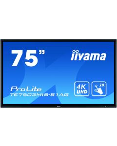 MONITOR IIYAMA TACTIL 74,5"  4K INFRARROJO FULLHD USB RS232 VGA HDMI ETHERNET