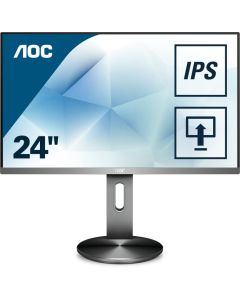 MONITOR AOC I2490PXQU 23,8" 1920x1080 5MS VGA HDMI DP NEGRO