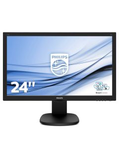 MONITOR PHILIPS 243S5LJMB 23,6" 1920X1080 MULTIMEDIA HDMI DVI VGA DP 1MS NEGRO