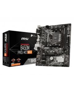 PLACA BASE MSI B450M PRO-M2 MAX AM4 MATX 2XDDR4
