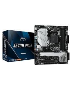 PLACA BASE ASROCK X570M PRO 4 AM4 MATX 4XDDR4