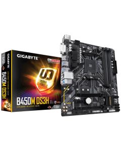 PLACA BASE GIGABYTE B450M DS3H AM4 MATX 4XDDR4