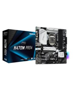 PLACA BASE ASROCK H470M PRO 4 1200 MATX 4XDDR4