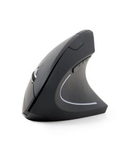 RATON ERGONOMICO GEMBIRD INALAMBRICO NEGRO 6 BOTONES