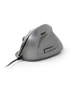 RATON ERGONOMICO GEMBIRD GRIS 6 BOTONES