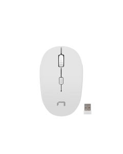 RATON NATEC MARTIN OPTICO INALAMBRICO 1600 DPI BLANCO