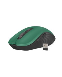 RATON NATEC ROBIN OPTICO INALAMBRICO 1600 DPI VERDE
