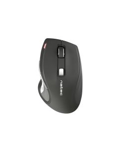 RATON NATEC JAGUAR OPTICO INALAMBRICO 2400 DPI NEGRO GRIS
