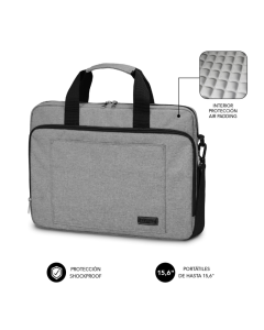 MALETIN SUBBLIM AIR PADDING 15,6" GREY